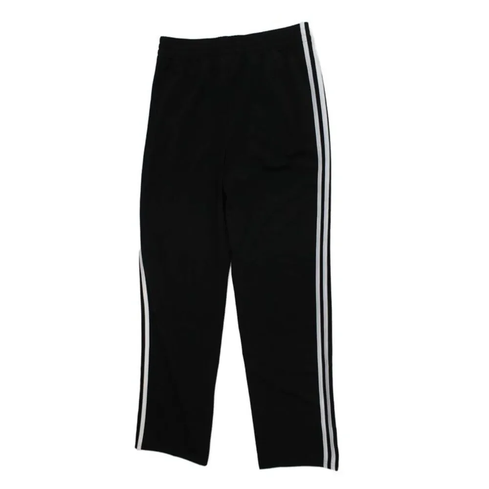 Adidas Childrens Boys Pull On Swetapants Black White Size 18-20